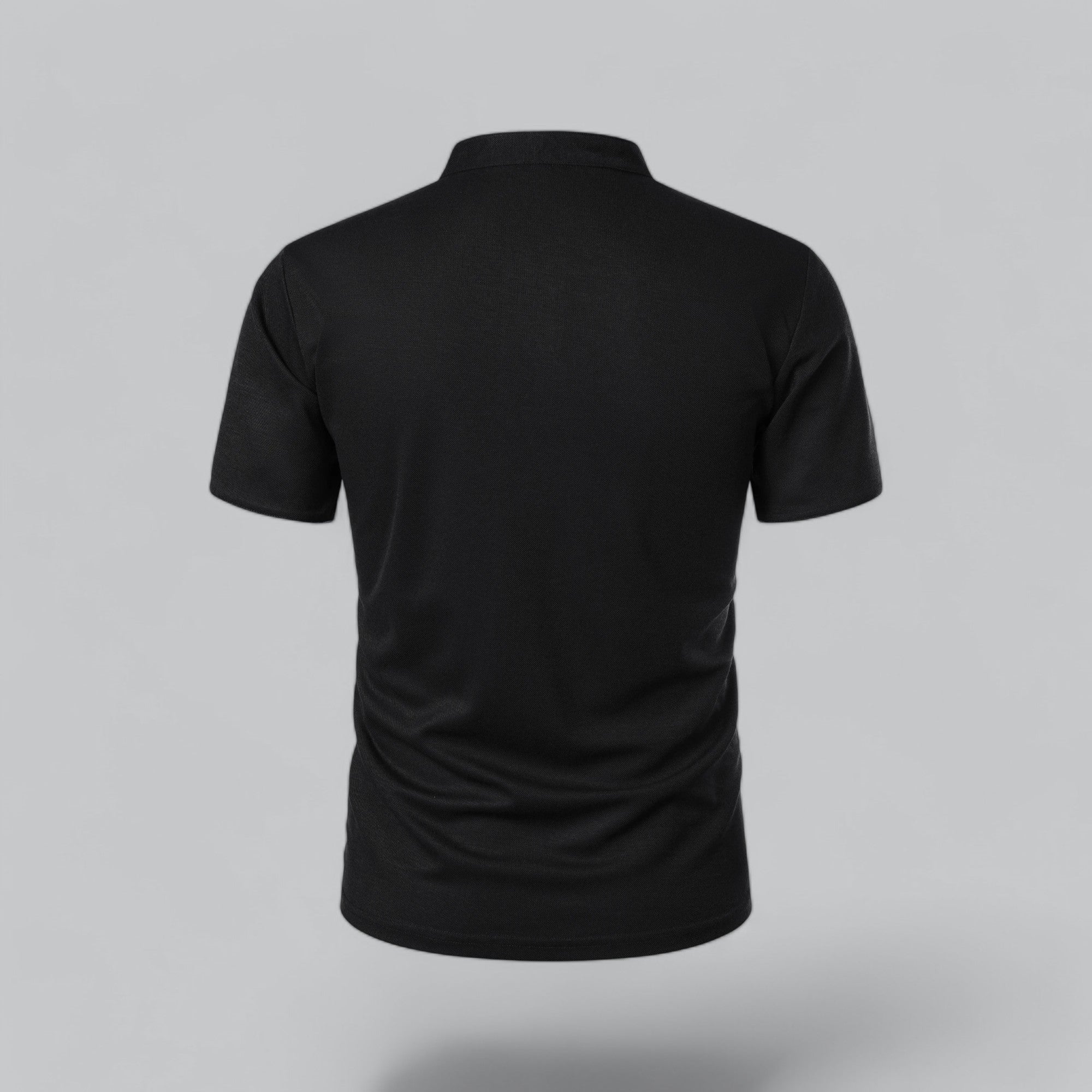 Herren Poloshirt Ohne Kragen Zeitloses Essential Im Old Money Stil