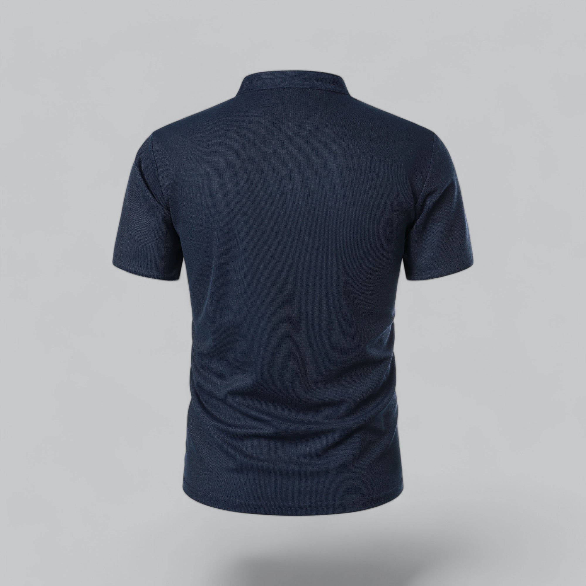 Herren Poloshirt Ohne Kragen Zeitloses Essential Im Old Money Stil