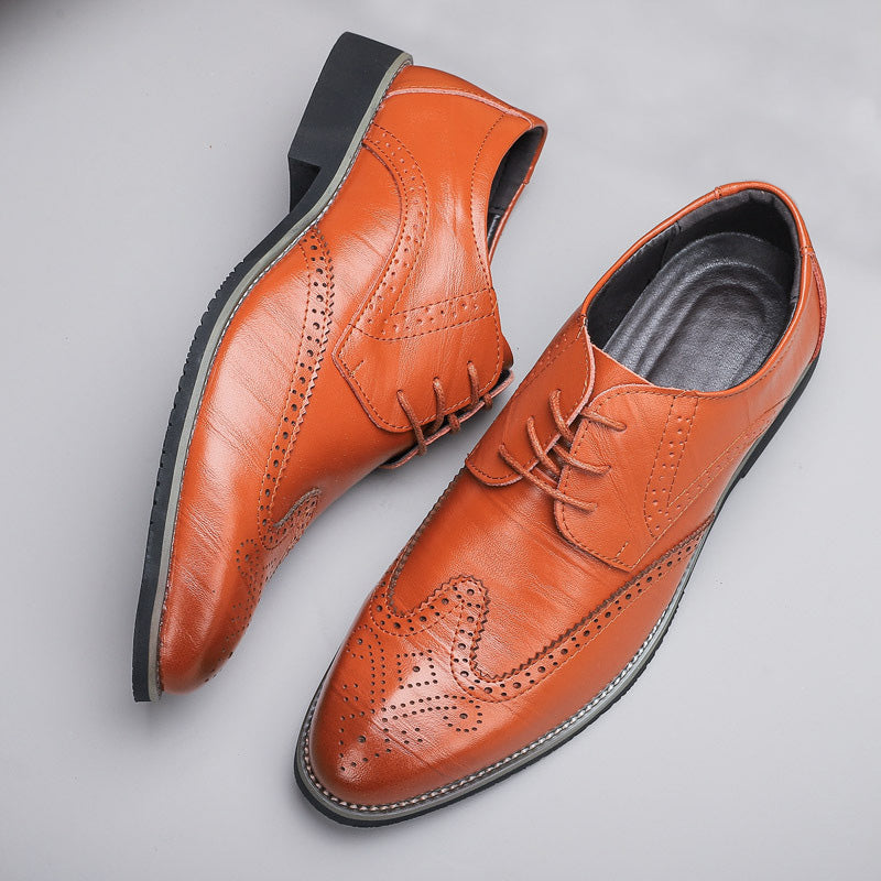 Herren Ombre Schnürschuhe, Lässiger Stil Mit Modernem Touch