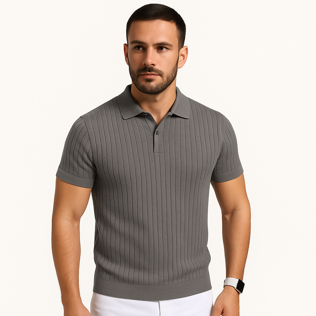 Herren Kraft-Fit Polo Shirt – Müheloser Stil, Athletische Silhouette