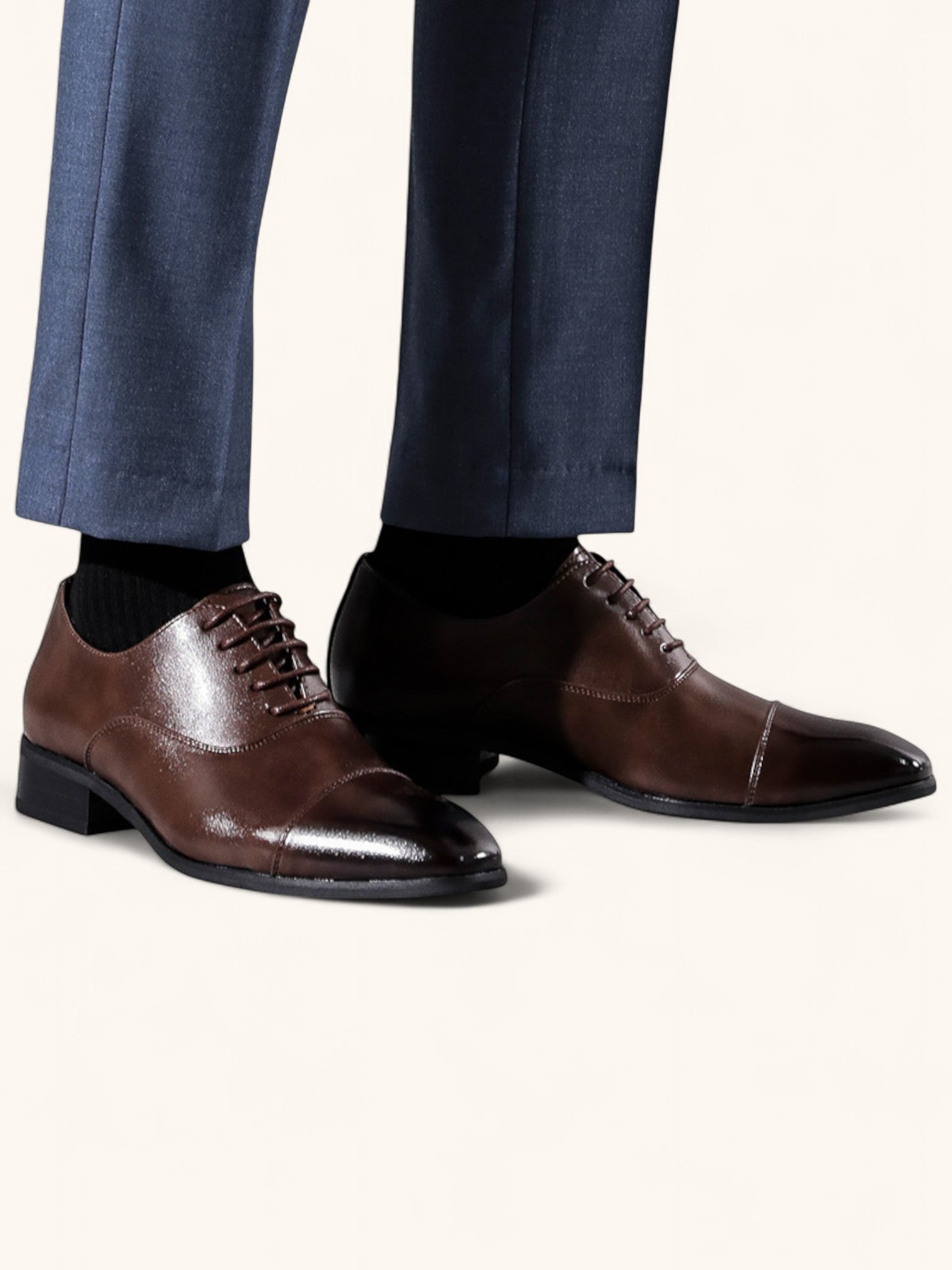 Herren Oxford Schnürschuhe Klassischer Geschäftsstil