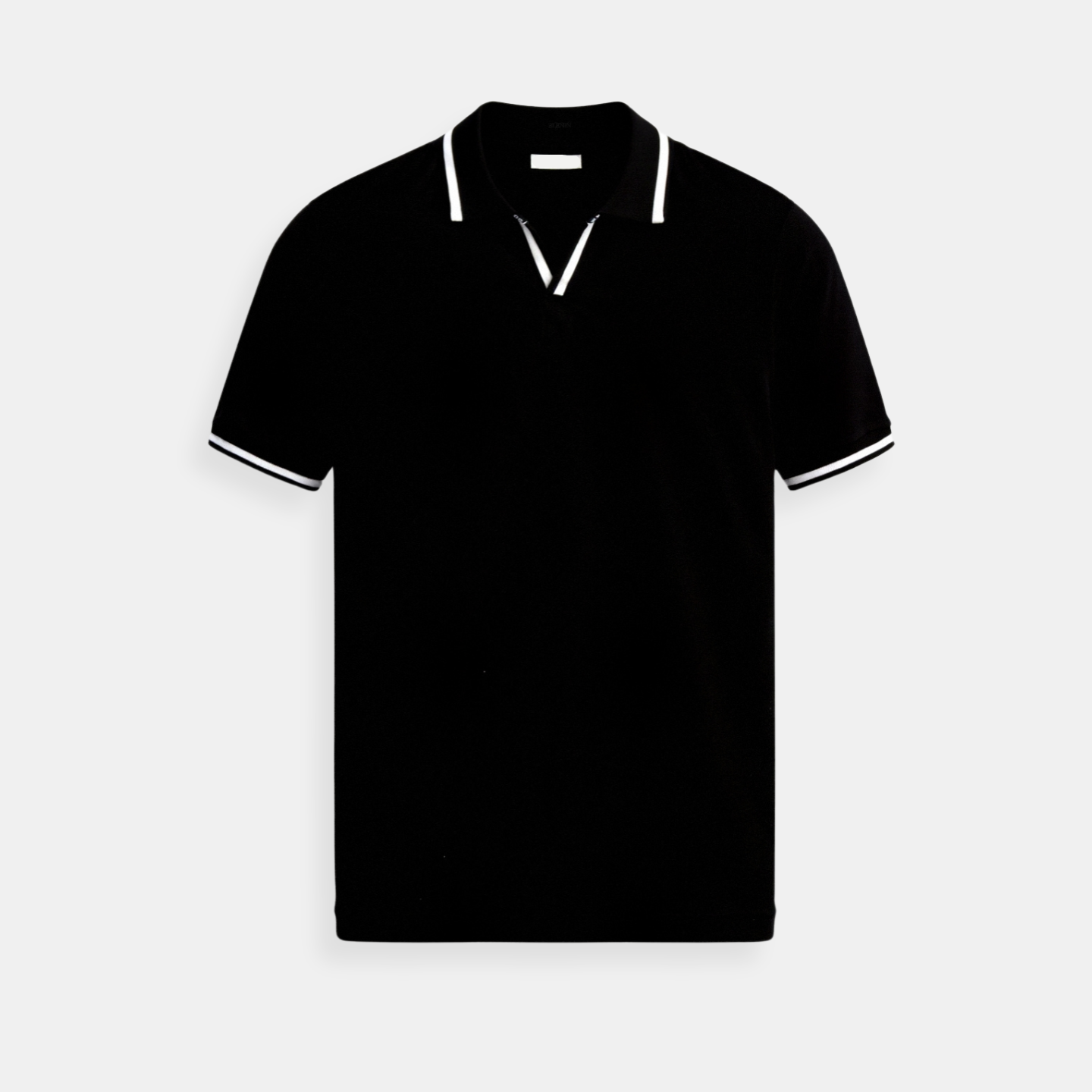 Herren Slim Fit Polo Shirt Mit Kurzen Ärmeln Und Maßgeschneiderter Look