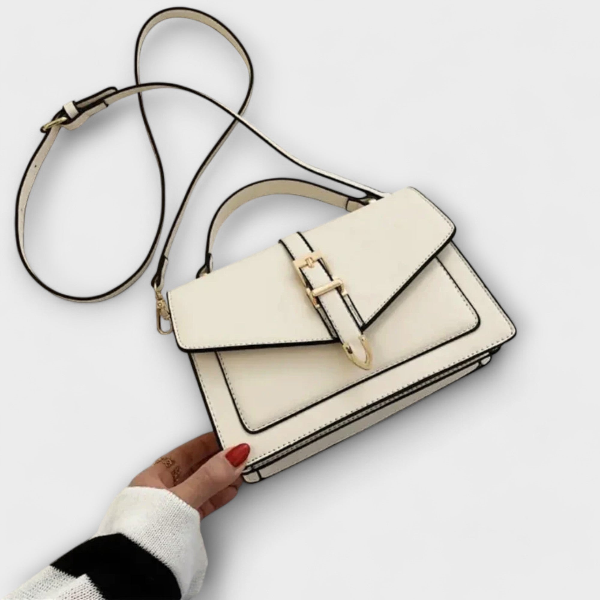 Nova Damen Klassische Elegante Strukturierte Schultertasche