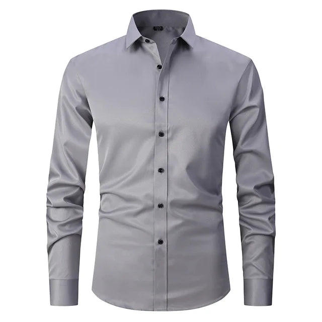 Niko Sterling Elite | Herren Slim-Fit Button-Down Hemd