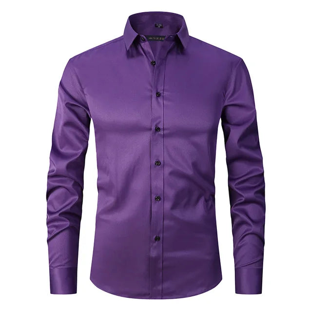 Niko Sterling Elite | Herren Slim-Fit Button-Down Hemd