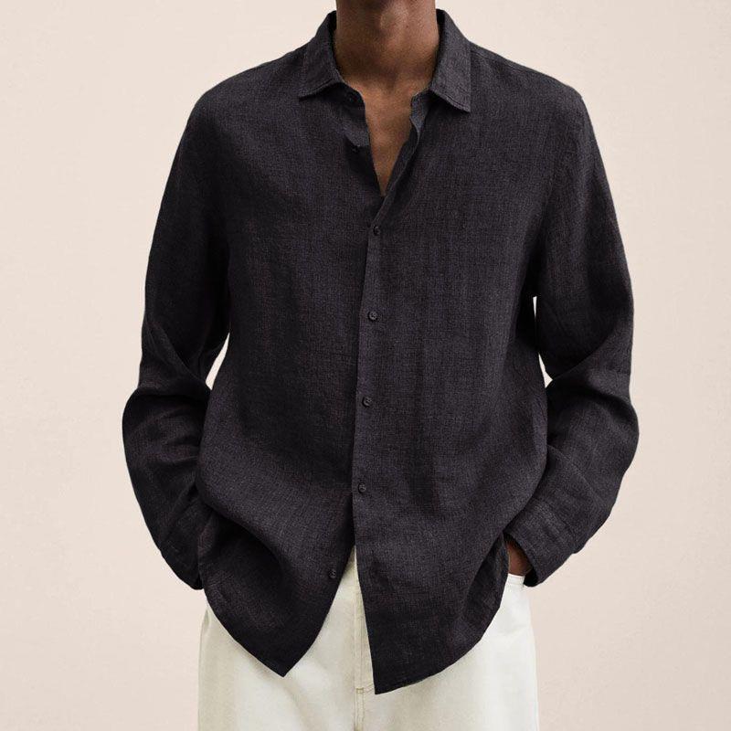 Nolan Klassisches Button Down Langarmhemd Für Herren