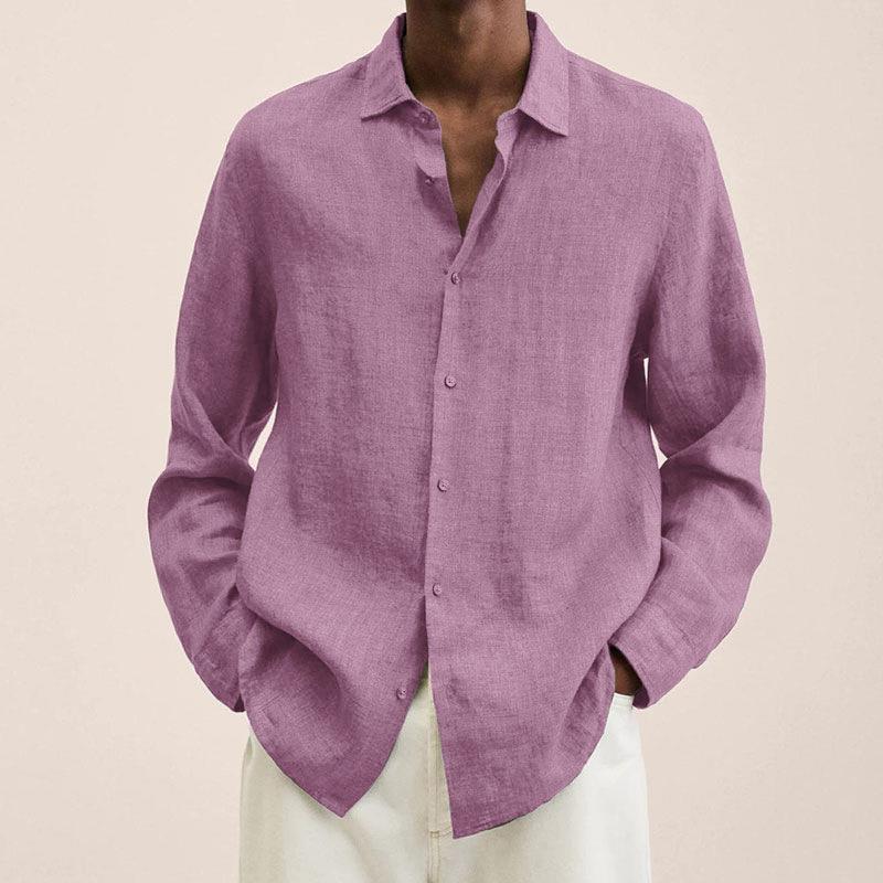 Nolan Klassisches Button Down Langarmhemd Für Herren