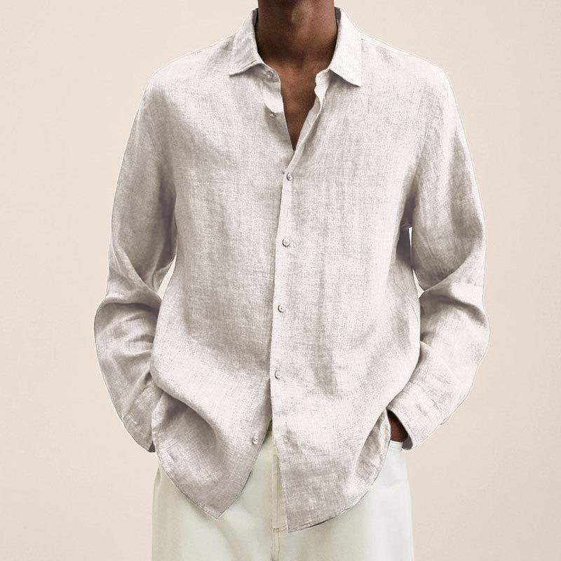 Nolan Klassisches Button Down Langarmhemd Für Herren