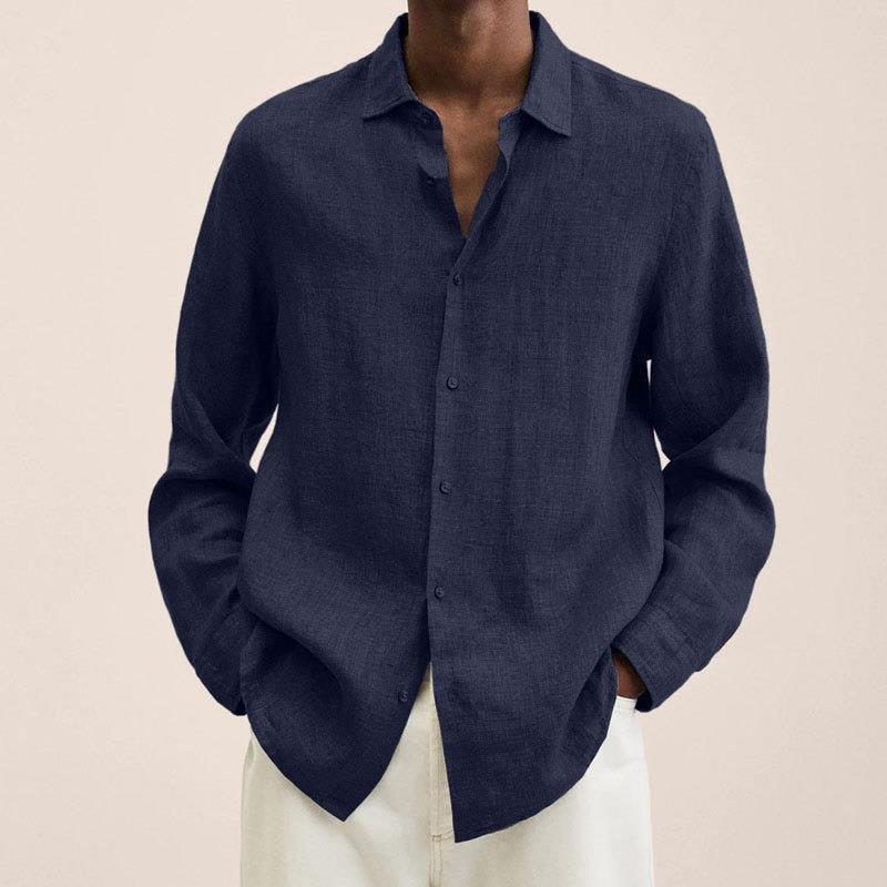 Nolan Klassisches Button Down Langarmhemd Für Herren