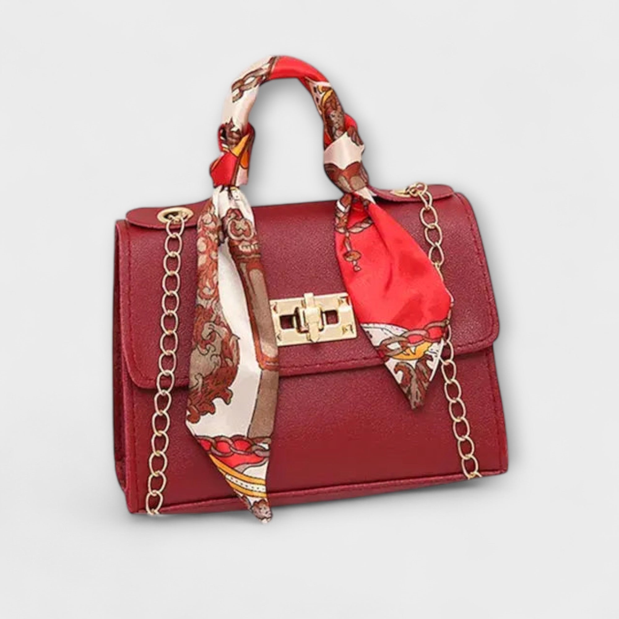Luna Serenita Damen Elegante Handtasche Mit Kettenriemen