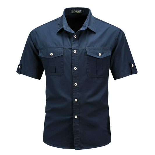 Aurion Herren Frühlings Utility Pocket Shirt Kollektion