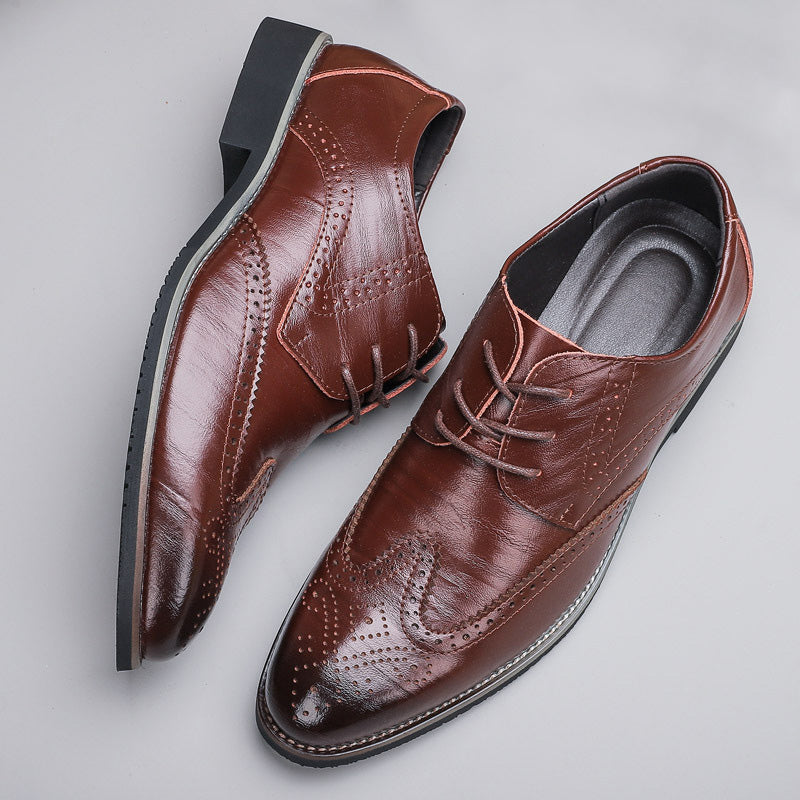 Herren Ombre Schnürschuhe, Lässiger Stil Mit Modernem Touch