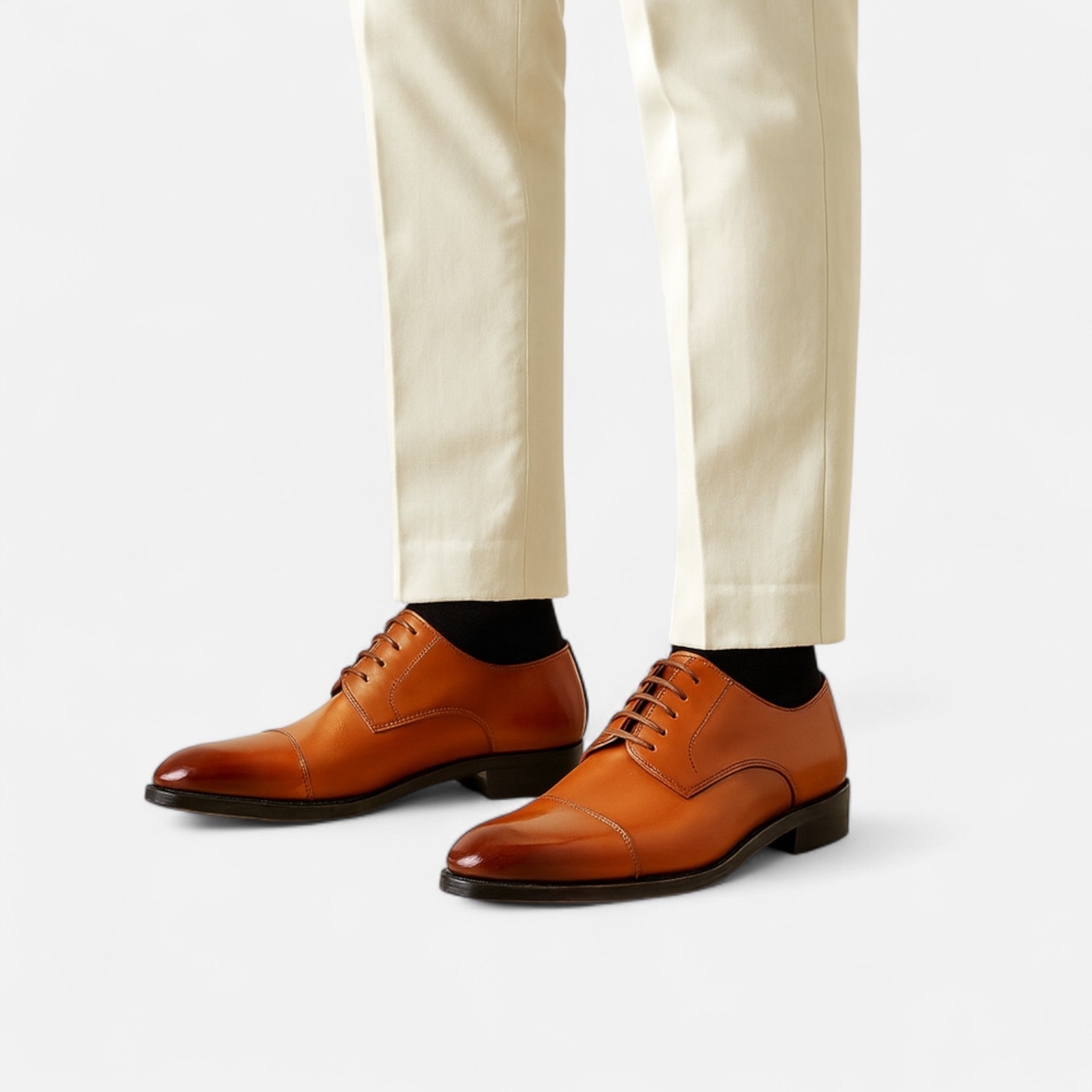 Herren Oxford Schnürschuhe Klassisch Formell Im Traditionsstil