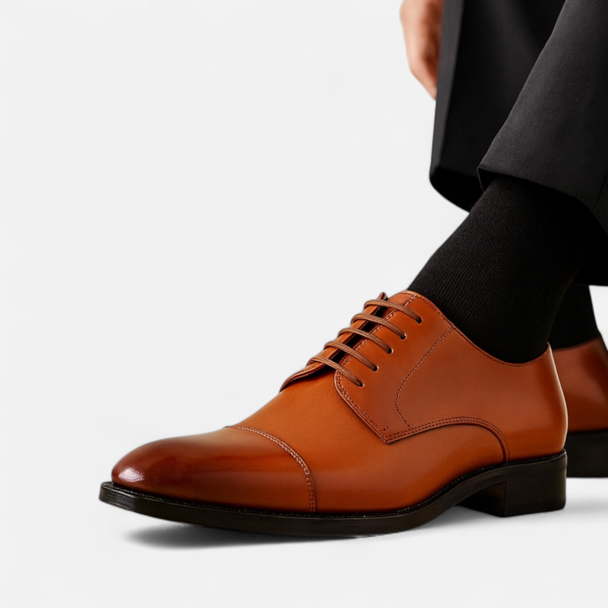 Herren Oxford Schnürschuhe Klassisch Formell Im Traditionsstil