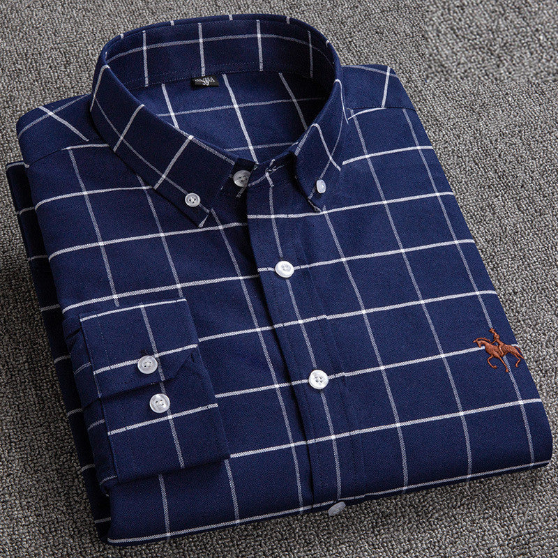 Nova Herren Kariertes Button-Down Hemd Von Nova Line
