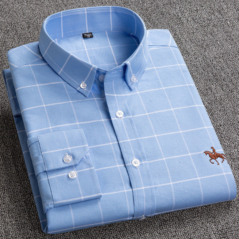 Nova Herren Kariertes Button-Down Hemd Von Nova Line