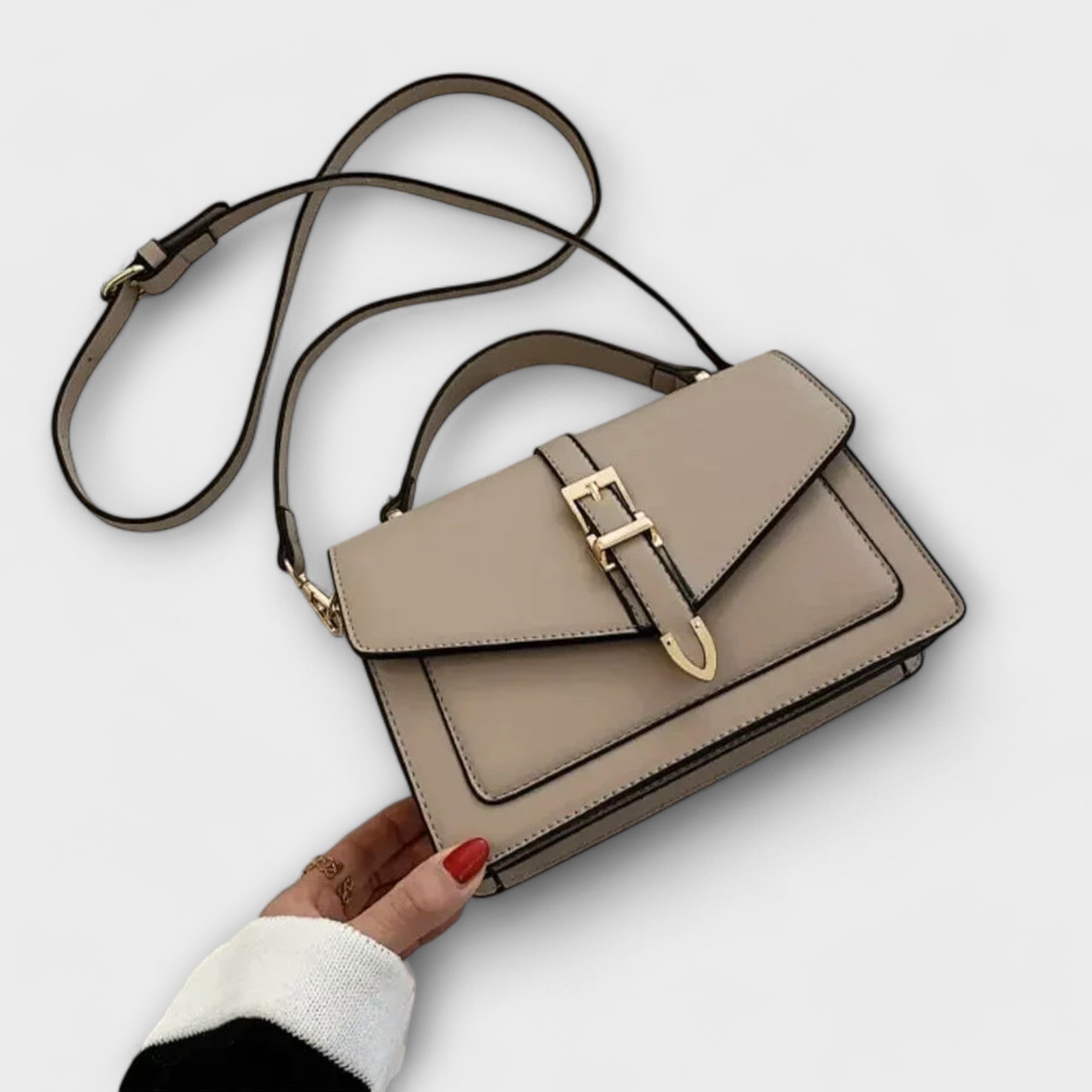 Nova Damen Klassische Elegante Strukturierte Schultertasche