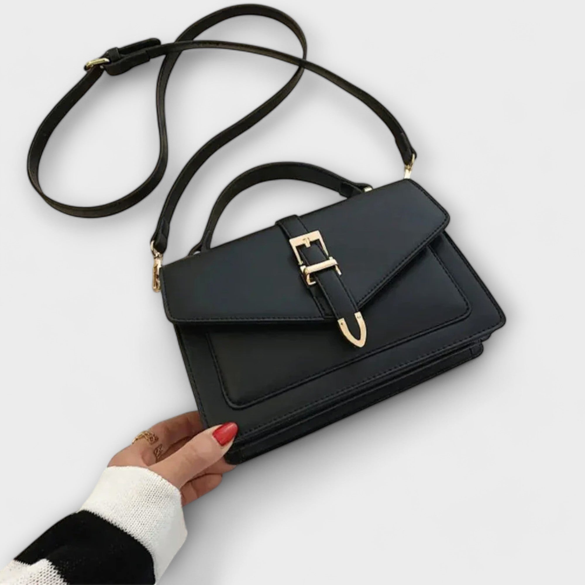 Nova Damen Klassische Elegante Strukturierte Schultertasche