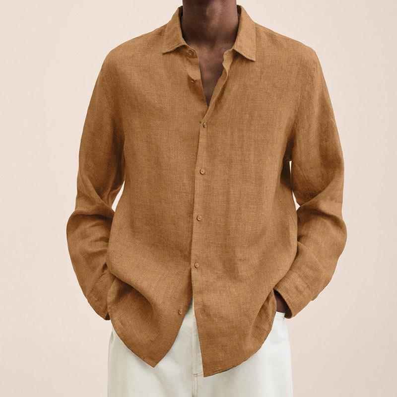 Nolan Klassisches Button Down Langarmhemd Für Herren