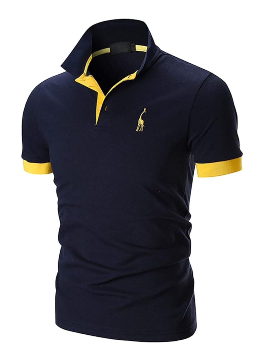 Herren Elegantes Kurzarm-Poloshirt Für Smart Casual Sommerlook