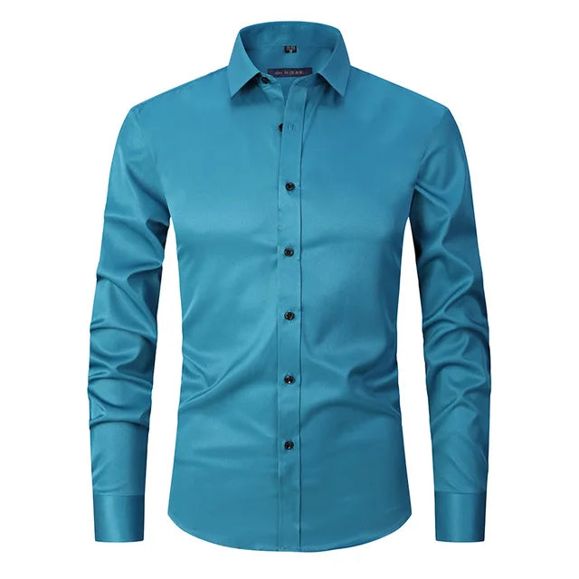Niko Sterling Elite | Herren Slim-Fit Button-Down Hemd