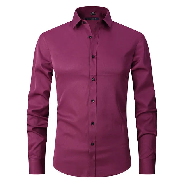 Niko Sterling Elite | Herren Slim-Fit Button-Down Hemd