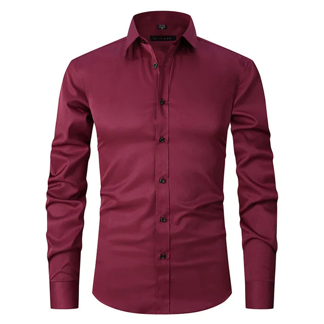 Niko Sterling Elite | Herren Slim-Fit Button-Down Hemd