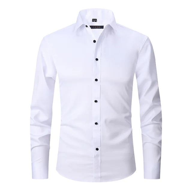 Niko Sterling Elite | Herren Slim-Fit Button-Down Hemd